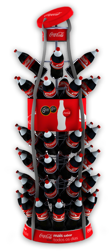 Display de Chão Coca-Cola